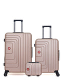SWISS KOPPER - LOT DE 3 - Valises grand format, weekend et vanity RUTI