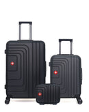 SWISS KOPPER - LOT DE 3 - Valises grand format, cabine et vanity RUTI