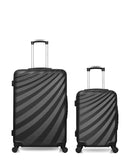 2 Luggage Bundle Large 75cm and Cabin 55cm DANUBE