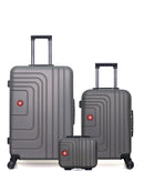 SWISS KOPPER - LOT DE 3 - Valises grand format, cabine et vanity RUTI