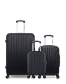 3 Luggage Bundle large 75cm, Cabin 55cm and Underseat 46cm BUDAPEST