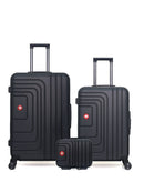 SWISS KOPPER - LOT DE 3 - Valises grand format, weekend et vanity RUTI