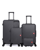 4 Luggage Bundle Large 75cm, Medium 65cm and Vanity Case SPIEZ