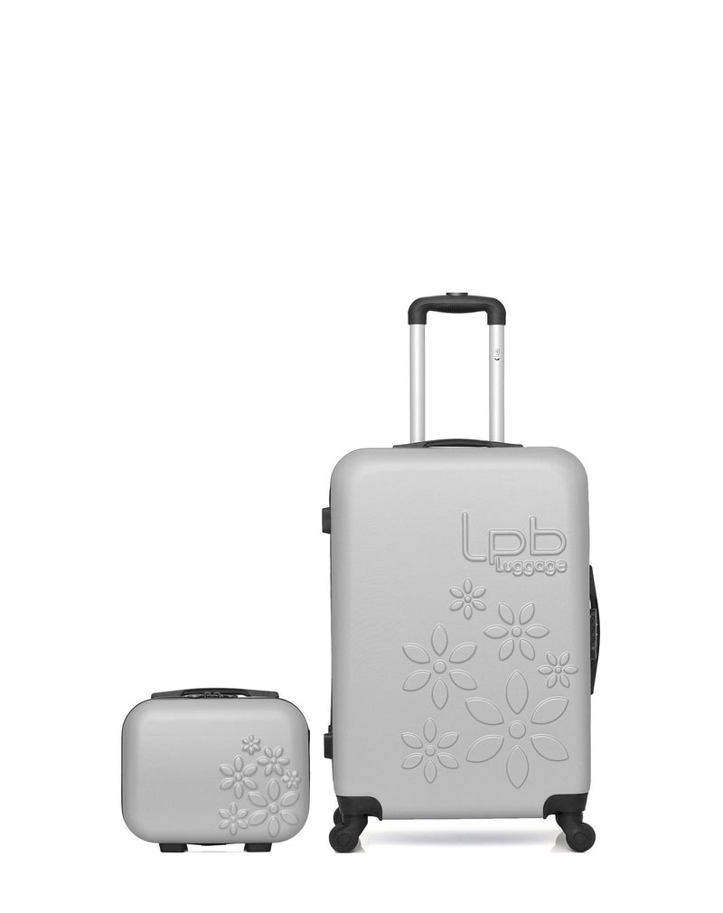 2 Luggages Bundle Medium 65cm and Vanity Case ELEONOR