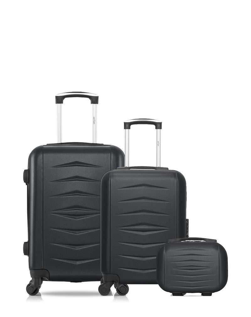 3 Luggages Bundle Cabin 55cm, Underseat 46cm and Vanity Case OVIEDO