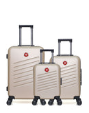 3 Luggage Bundle Medium, Cabin and Underseat ZURICH - SWISS KOPPER