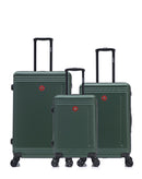 3-Piece Hard-Shell Suitcase Set GSTAAD - Large, Medium and Cabin