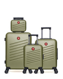 4 Luggage Bundle Medium 65cm, Cabin 55cm, Underseat 46cm and Vanity Case ZURICH