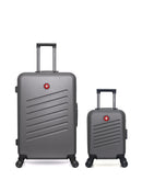 2 Luggage Bundle Large 75cm and Underseat 46cm ZURICH