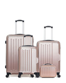HERO - LOT DE 4 - Valises grand format, weekend, cabine et vanity VESUVIO
