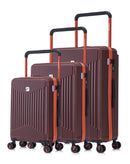 NORTH BEACH - 3-piece hard-shell suitcase set - Large suitcase, Medium suitcase and Cabin S - AMERICAN TRAVEL