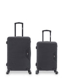 WAGRAM - 2-piece hard-shell suitcase set - Medium suitcase and Cabin S - BLUESTAR