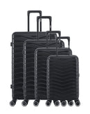 SEATTLE-O - 4-piece hard-shell suitcase set - Large suitcase, Medium suitcase, Cabin S and Cabin XS - AMERICAN TRAVEL