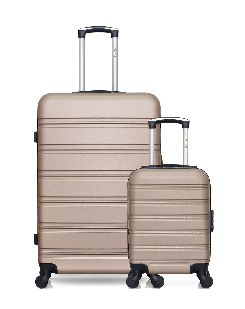 2 Luggages Bundle Large 75cm and Underseat 46cm RENOSO