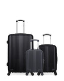 3 Luggage Bundle Large 75cm, Cabin 55cm and Underseat 46cm LIPARI