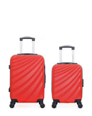 2 Luggage Bundle Cabin 55cm and Underseat 46cm DANUBE