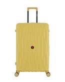 3-Piece Hard-Shell Suitcase Set ODEON - Large, Medium and Cabin