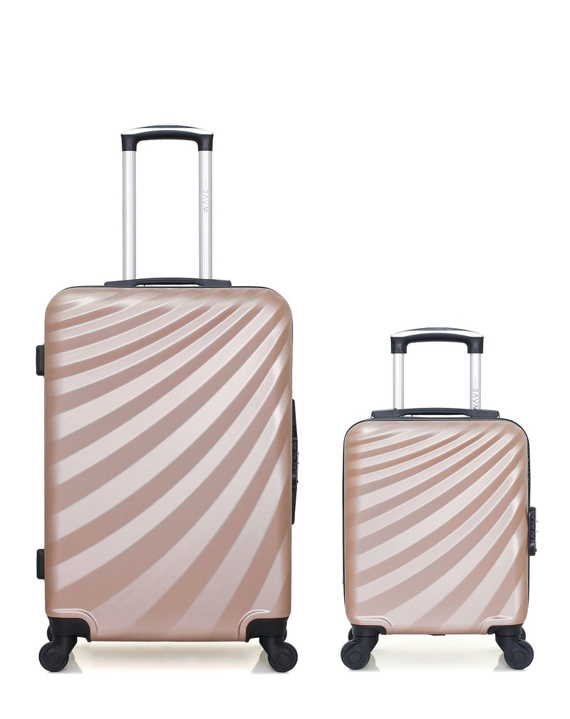 2 Luggage Bundle Medium 65cm Cabin 45cm Danube