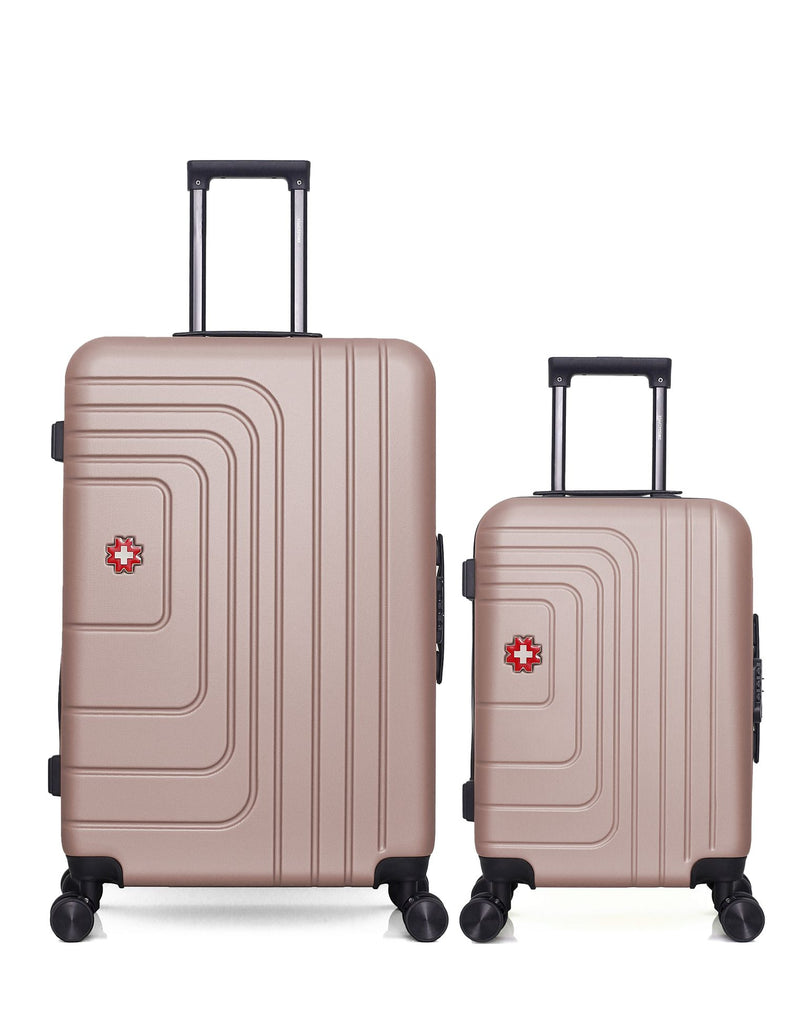 SWISS KOPPER - LOT DE 2 - Valises grand format et cabine RUTI