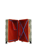 3-Piece Hard-Shell Suitcase Set EVERGLADES - Large, Medium and XS Cabin