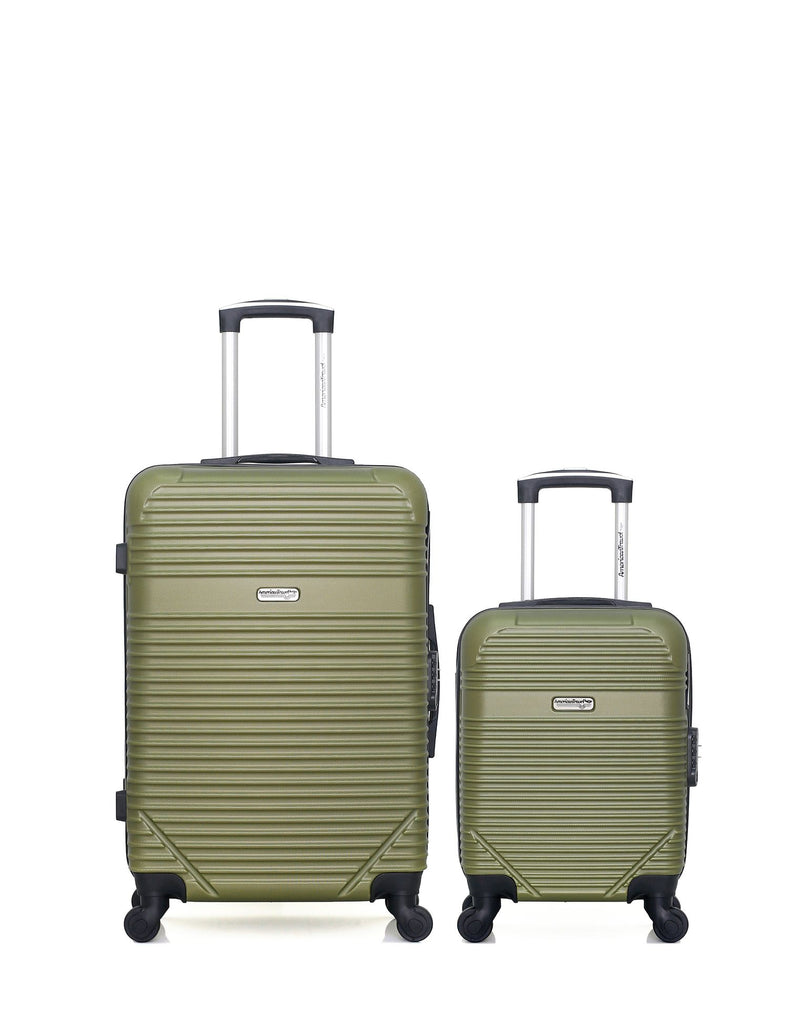 2 Luggages Bundle Medium 65cm and Underseat 46cm MEMPHIS