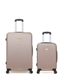 2 Luggage Bundle Large 75cm and Cabin 55cm AGATA