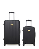 2 Luggage Bundle Large 75cm and Cabin 55cm AGATA