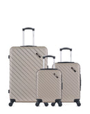 3 Luggage Bundle Large 75cm, Cabin 55cm and Underseat 46cm CITE