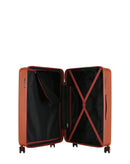 3-Piece Hard-Shell Suitcase Set ODEON - Large, Medium and XS Cabin