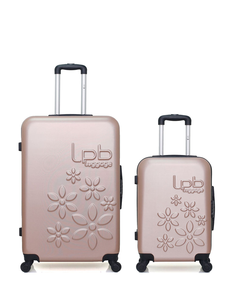 2 Luggages Bundle Large 75cm and Cabin 55cm ELEONOR