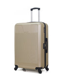 WAVE PARIS - 3-Piece Luggage Set - Large Suitcase, Cabin S and Vanity Case SELENGA