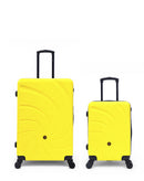 SERENA - 2-piece hard-shell suitcase set - Large suitcase and Cabin S - LPB LUGGAGE