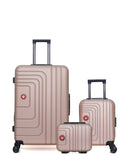 SWISS KOPPER - LOT DE 3 - Valises grand format, cabine XXS et vanity RUTI