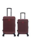2-Piece Hard-Shell Suitcase Set GSTAAD - Medium and Cabin