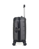 BLUESTAR - 3-Piece Suitcase Set - Medium Suitcase, Cabin S and Cabin XXS OTTAWA