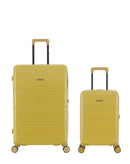 LYNDA - 2-piece hard-shell suitcase set - Large suitcase and Cabin XS - LPB LUGGAGE