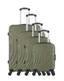 4 Luggage Bundle Large 75cm, Medium 65cm, Cabin 55cm and Underseat 46cm LAGOS-M
