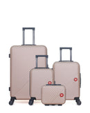 4 Luggage Bundle Large 75cm, Cabin 55cm, Underseat 46cm and Vanity Case SPIEZ