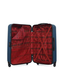Set of 2 large and weekend suitcases LONDON