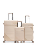 WOHLEN - 3-piece hard-shell suitcase set - Large suitcase, Medium suitcase and Cabin XS - SWISS KOPPER