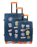 LUGERS - 3-piece hard-shell suitcase set - Large suitcase, Medium suitcase and Cabin S - ELEVENPARIS