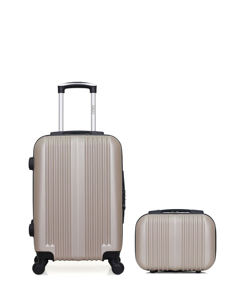 2 Luggage Bundle Cabin 55cm and Vanity Case LIPARI
