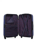 LPB LUGGAGE HAMBOURG - 3-piece luggage set in ABS (medium suitcase, cabin S and vanity case)