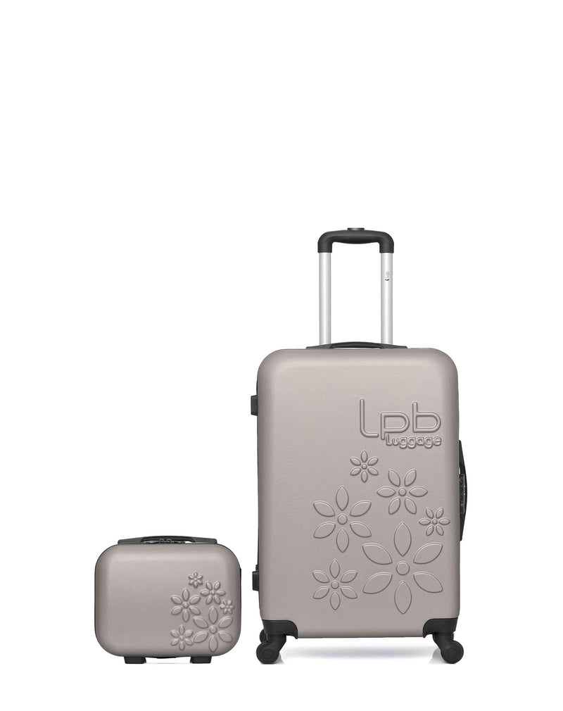 2 Luggages Bundle Medium 65cm and Vanity Case ELEONOR