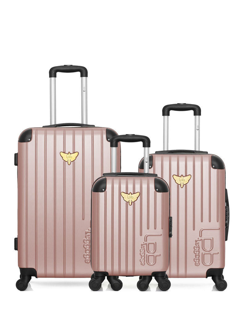 3 Luggage Bundle Medium 65cm Cabin 55cm Underseat 46cm Marianne - LPB