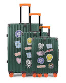 LUGERS - 3-piece hard-shell suitcase set - Large suitcase, Medium suitcase and Cabin S - ELEVENPARIS