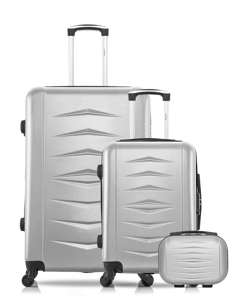 3 Luggages Bundle Large 75cm, Cabin 55cm an,d Vanity Case OVIEDO