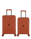 2-Piece Hard-Shell Suitcase Set ODEON - Cabin and XS Cabin