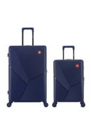 FRIBOURG - 2-piece hard-shell suitcase set - Large suitcase and Cabin S - SWISS KOPPER
