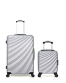 2 Luggage Bundle Large 75cm and Underseat 46cm DANUBE